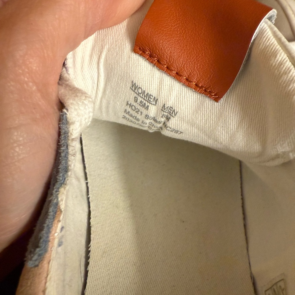 Madewell Multicolor Sneakers - White, Blue, Brown, Red - Picture 5 of 6